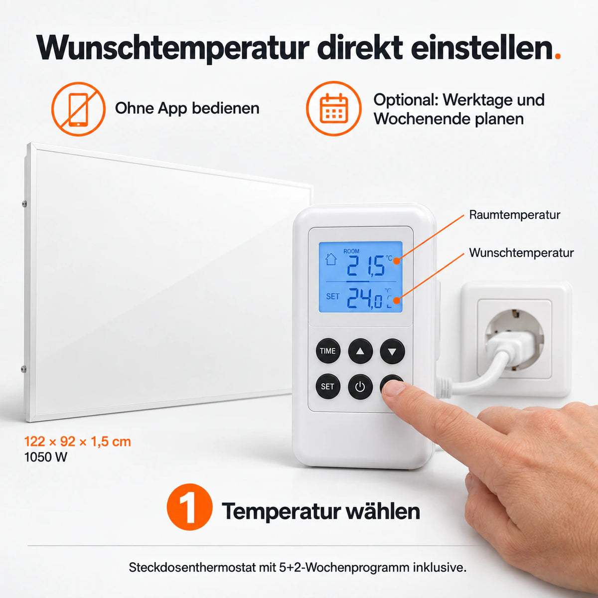 Wärme nach Ihrem Tagesablauf