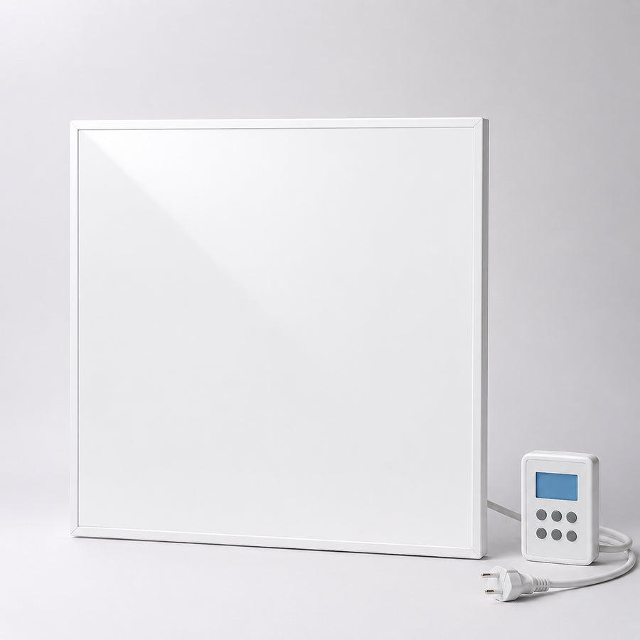 Infrarotheizung 350 W mit Thermostat | 62 × 62 cm