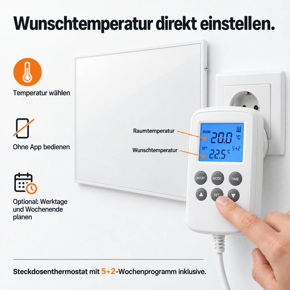 Wärme nach Ihrem Tagesablauf